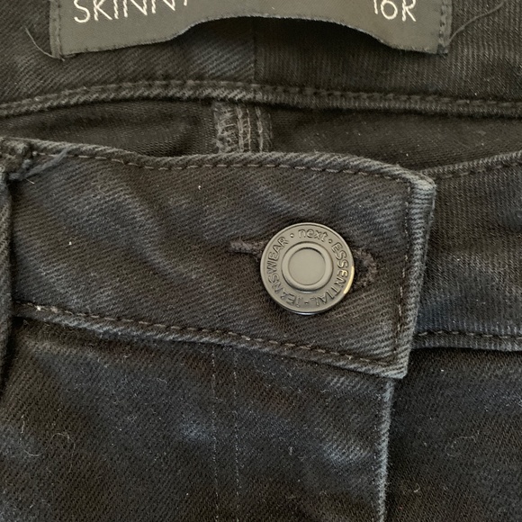 NEXT ● Black Denim Skinny Jeans - Picture 3 of 3